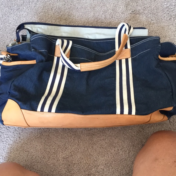 Pottery Barn diaper bag - duffle style. - Picture 5 of 6